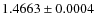 $1.4663\pm0.0004$