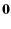 $\displaystyle \vec{0}$