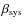 $\beta_{\rm sys}$