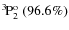 $\rm {}^{3}\hspace*{-.5mm}P_{2}^{{\rm o}}~(96.6\%)$