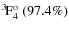 $\rm {}^{3}\hspace*{-.5mm}F_{4}^{{\rm o}}~(97.4\%)$