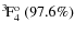 $\rm {}^{3}\hspace*{-.5mm}F_{4}^{{\rm o}}~(97.6\%)$