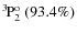 $\rm {}^{3}\hspace*{-.5mm}P_{2}^{{\rm o}}~(93.4\%)$