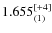 $1.655_{(1)}^{\rm [+4]}$
