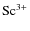 ${\rm Sc}^{3+}$
