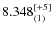 $8.348_{(1)}^{\rm [+5]}$