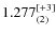 $1.277_{(2)}^{\rm [+3]}$