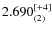 $2.690_{(2)}^{\rm [+4]}$
