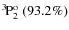 $\rm {}^{3}\hspace*{-.5mm}P_{2}^{{\rm o}}~(93.2\%)$