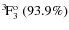 $\rm {}^{3}\hspace*{-.5mm}F_{3}^{{\rm o}}~(93.9\%)$
