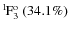 $\rm {}^{1}\hspace*{-.5mm}F_{3}^{{\rm o}}~(34.1\%)$