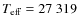 $T_{\rm eff} = 27~319$