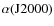 $\alpha({\rm J2000})$