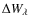 $\Delta W_{\lambda}$