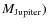 $M_{\rm Jupiter})$
