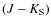 $(J - K_{\rm {S}})$