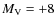 $M_{\rm V}=+8$