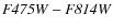 $\it F475W-F814W$