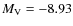 $M_{\rm V}=-8.93$