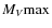 $M_V{\rm max}$