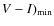 $V-I)_{\rm min}$