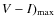 $V-I)_{\rm max}$