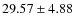 $29.57 \pm 4.88$