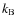 $k_{\rm B}$