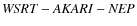 ${\it WSRT-AKARI-NEP}$