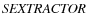 ${\it SEXTRACTOR}$