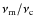 $\nu_{\rm m}/\nu_{\rm c}$