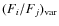 $(F_{i} / F_{j})_{{\rm var}}$