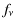 $\displaystyle f_{\nu}$