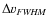 $\Delta v_{{\it FWHM}}$