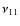 $\nu_{11}$