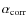 $\alpha_{\rm corr}$