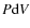 $P {\rm d}V$