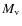 $M_{\rm v}$