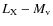 $L_{\rm X}-M_{\rm v}$