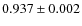 $0.937\pm0.002$