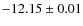 $-12.15\pm0.01$