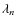$\lambda_n$