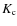 $K_{{\rm c}}$