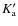 $K_{\rm a}^{\prime}$