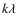 $k\lambda$