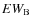 $EW_{\rm B}$