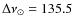 $\Delta\nu_\odot=135.5$