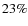 $23\%$