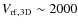 $V_{\rm rf,3D} \sim 2000 $