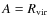 $A={R}_{\rm vir}$